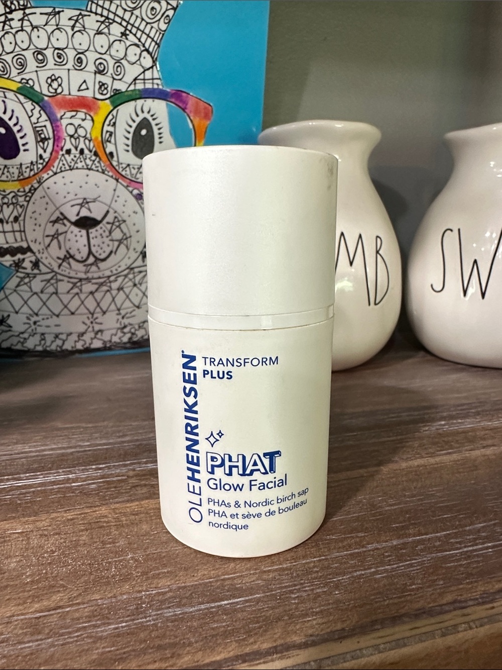 Ole Henriksen White PHAT Glow Facial - Blue Logo